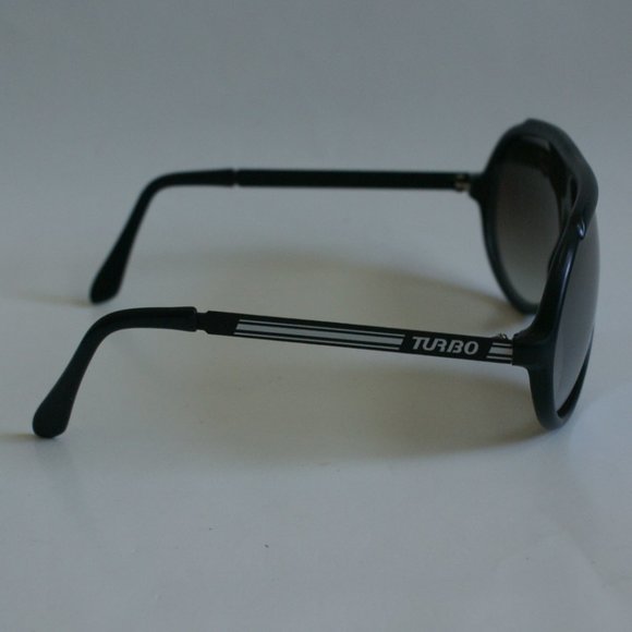 NWT TruVintage Combo sports Aviator w/Turbo logo gradient smoke lens sunglasses - Picture 3 of 5